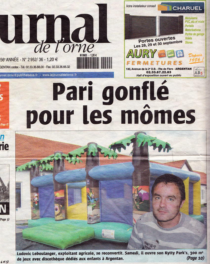 Septembre 2013 : Journal de l'Orne